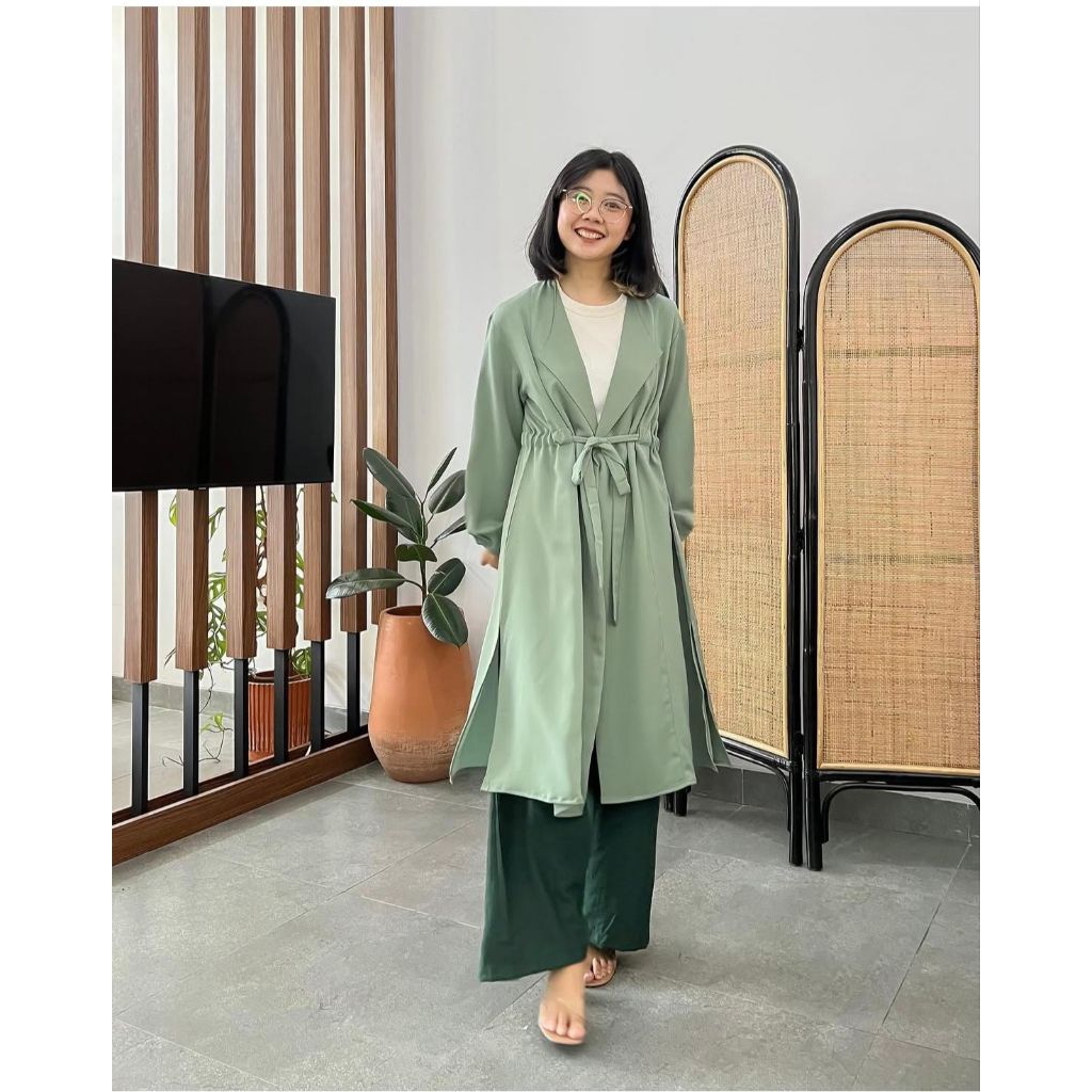 VLOWY outer - sage green