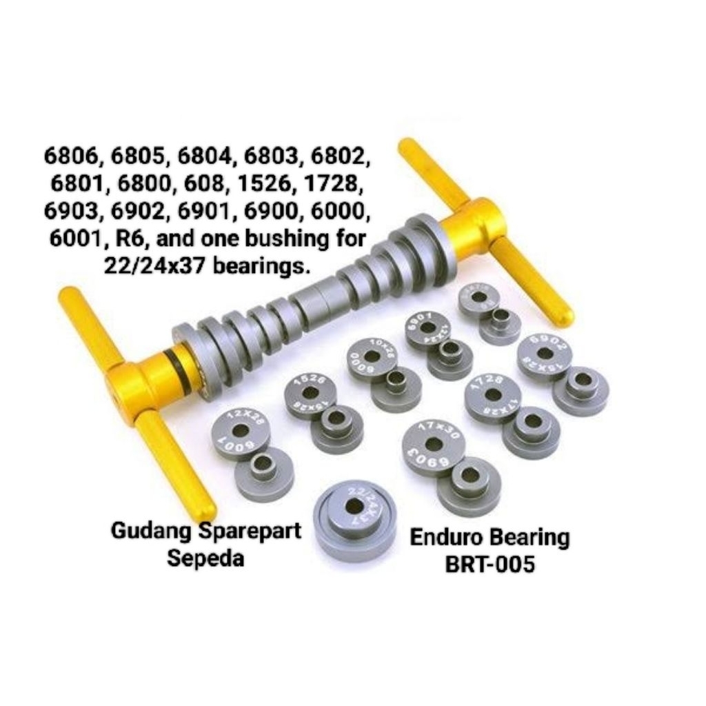 Hub Freehub Bearing Pressfit Tools Enduro BRT-005 Alat Press Bearing Hub Freehub
