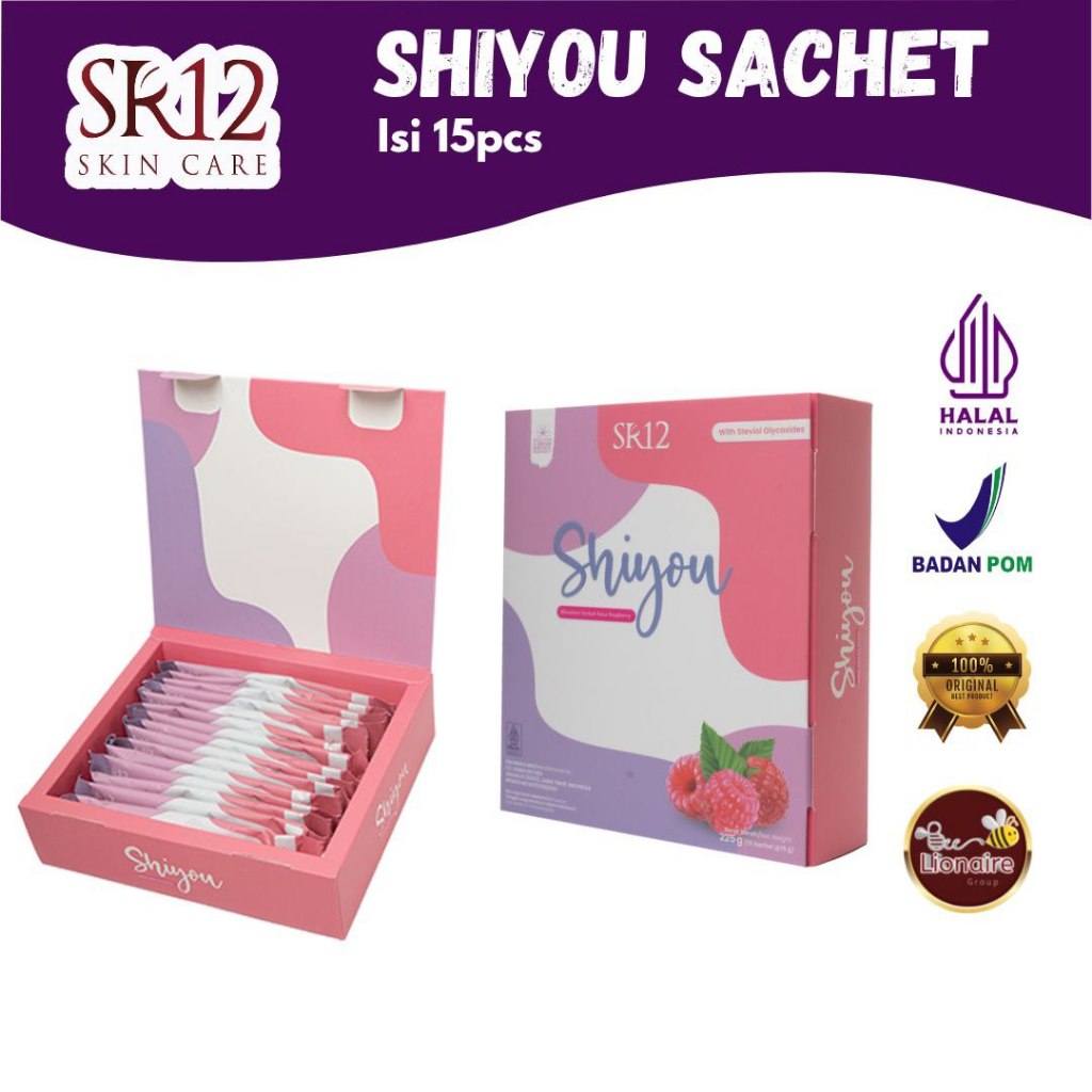 

Sk12 Shiyou Sachet Isi 15pcs Dengan Steviol Menjaga Kesehatan Kulit Dari Dalam