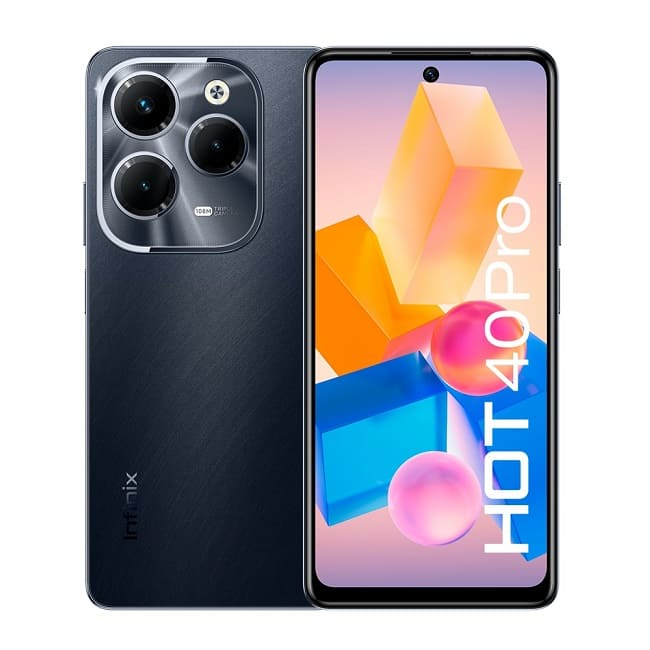 Infinix hot 40 pro ram 12Gb rom 256Gb Up to 16GB Extended RAM Helio G99
