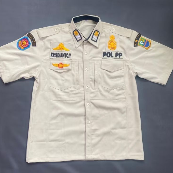 SERAGAM SATGAS CREM SATPOL PP