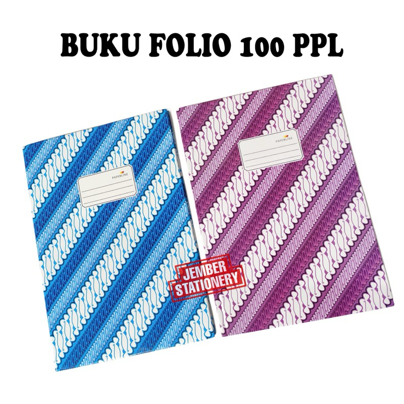 

(1 buku) Buku Folio isi 100 Lembar