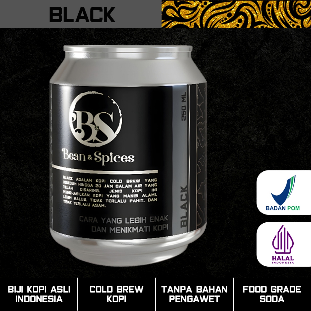 

Bean and Spices variant Black