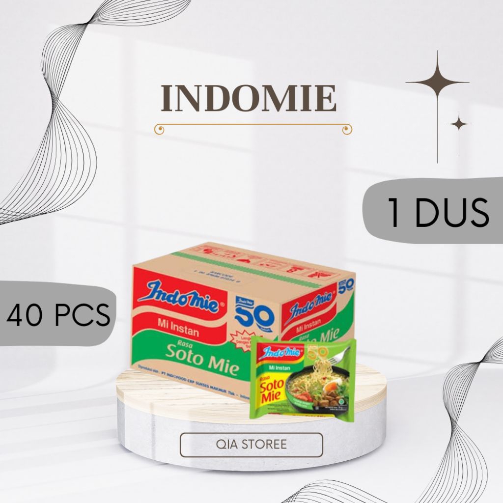 

INDOMIE SOTO 1 DUS ISI 40 PCS