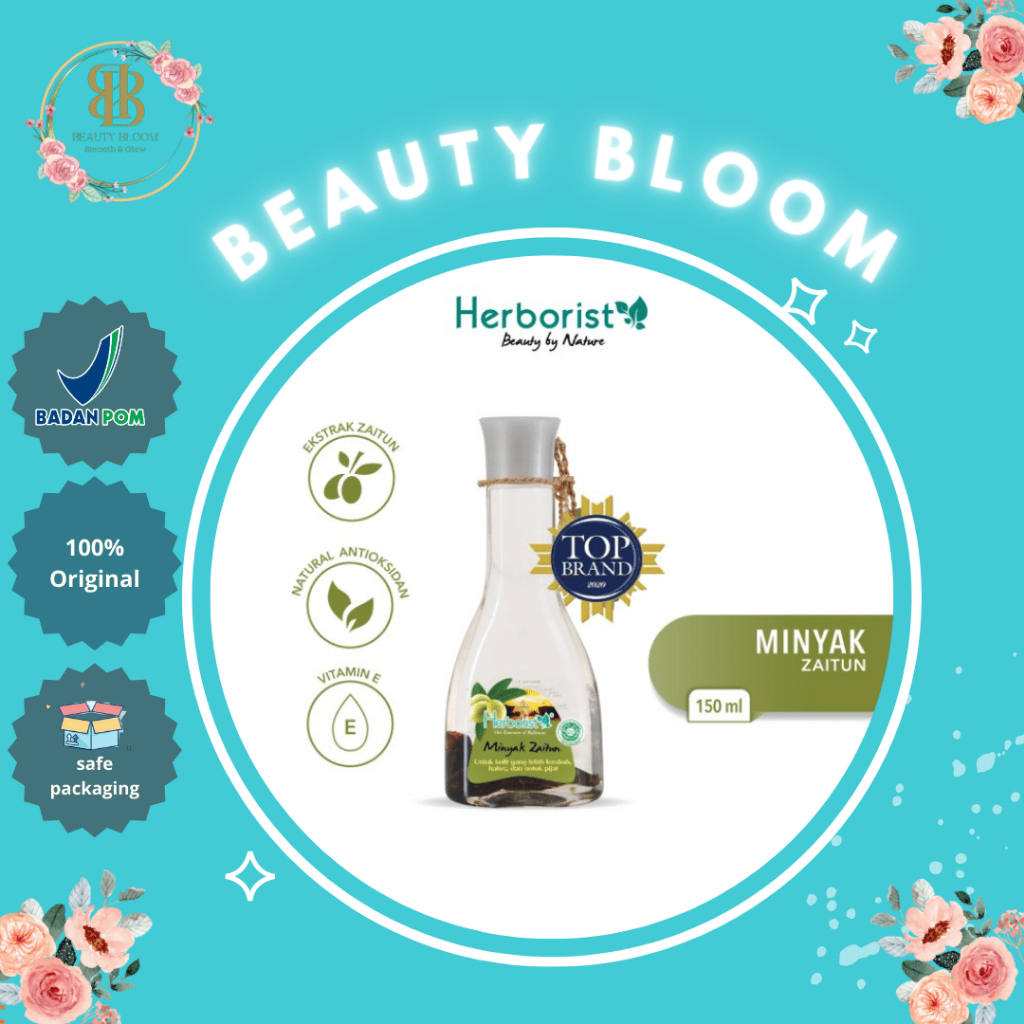 Herborist Minyak Zaitun | Herborist Minyak Zaitun 150ml & 75ml