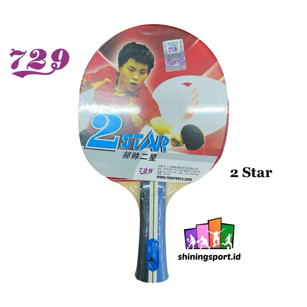 Bet Pingpong 729 2 Star (+ FREE COVER)