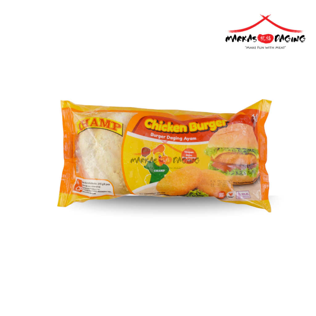 

Champ Chiken Burger 315gr - Markasdaging