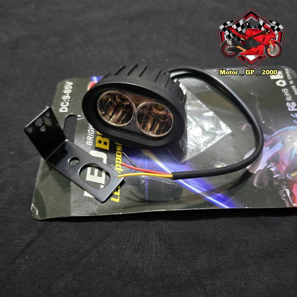 PROMO LAMPU TEMBAK 2 MATA OVAL LAMPU SOROT LED 2 MATA CWL 2 MATA ORIGINAL UNIVERSAL