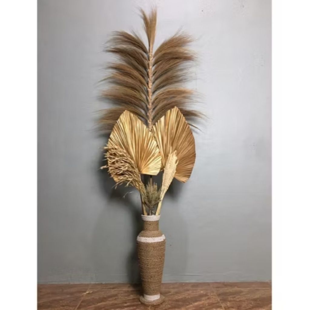 PAKET BUNGA KERING SUDUT RUANG/BUNGA KERING AESTHETIC/DECORASI BUNGA KERING AESTHETIC