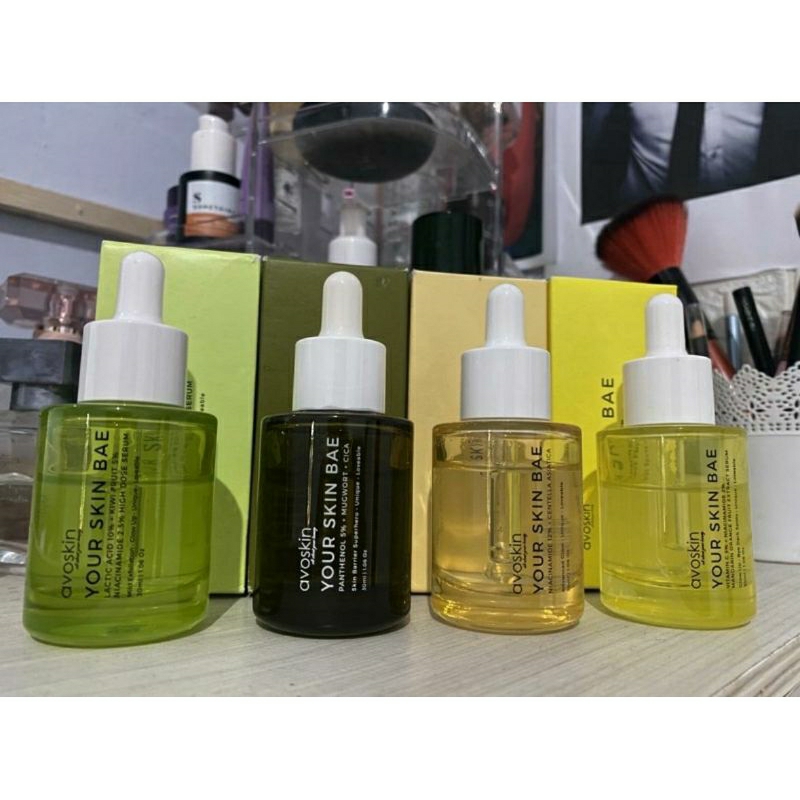 AVOSKIN VITAMIN C SERUM||AVOSKIN NIACINAMIDE SERUM||AVOSKIN AZECLAIR SERUM||AVOSKIN ALPHA ARBUTIN SE