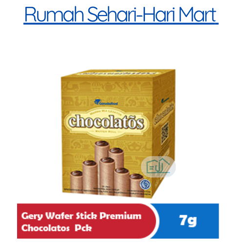 

Chocolatos Wafer Stick Premium 9g Isi 24 PCS – Camilan Renyah Coklat Lumer, Cocok untuk Jualan dan Bekal