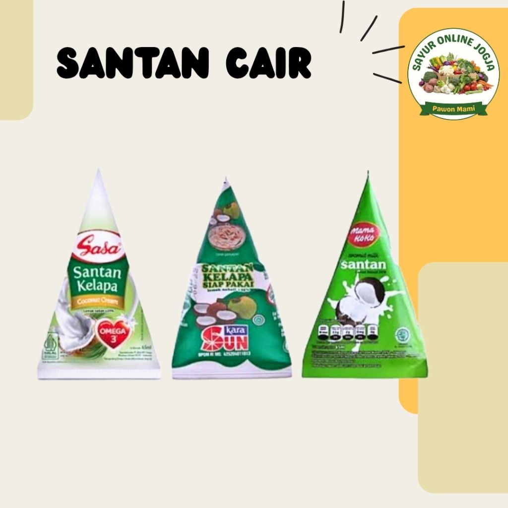 

Santan cair 65ml Sasa sun kara - PAWON MAMI SAYUR ONLINE JOGJA
