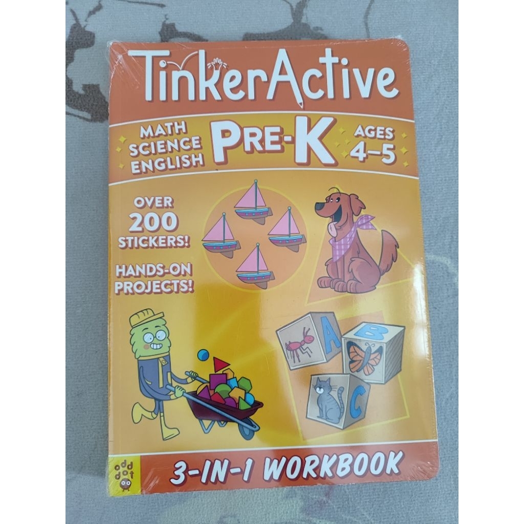 Thinker Active Pre K (3 in 1 workbook)