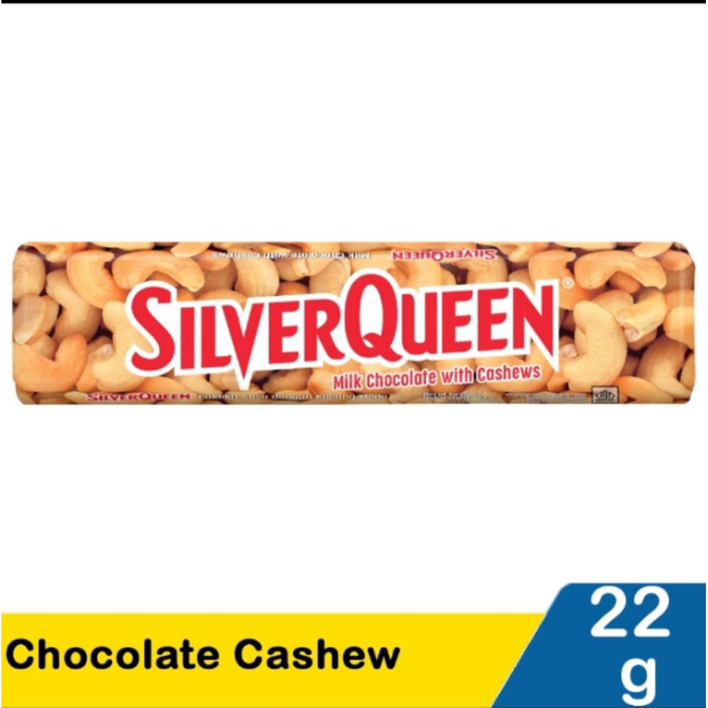 

Cokelat Silverqueen Cashew 22 gram