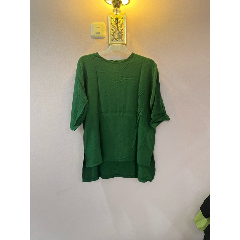 Blouse Hijau Botol