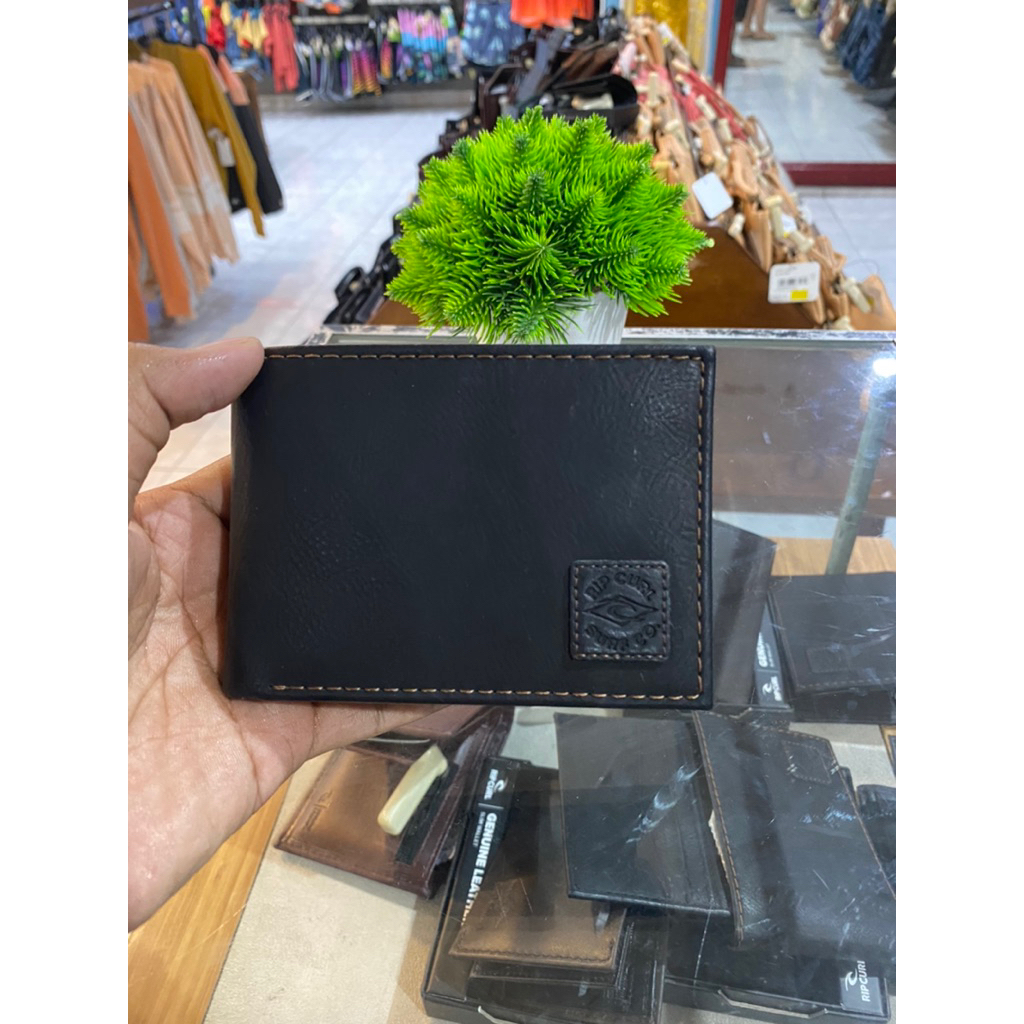 DOMPET RIPCURL ORIGINAL 100% PATCHED BLK