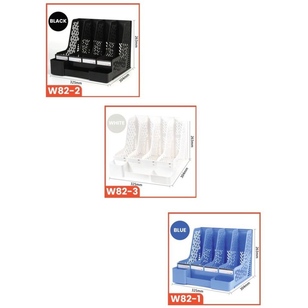 

KODE Y27H RAK BUKU SEKAT DESKTOP ORGANIZER FILE STATIONERY KIT RAK PENYIMPANAN