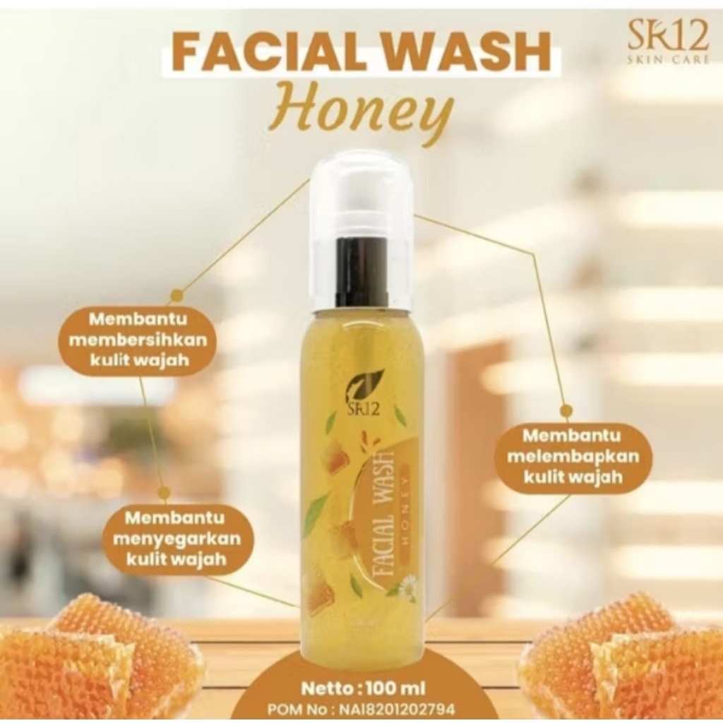 FACIAL WASH HONEY PREMIUM SR12/FACIAL WASH MADU SR12