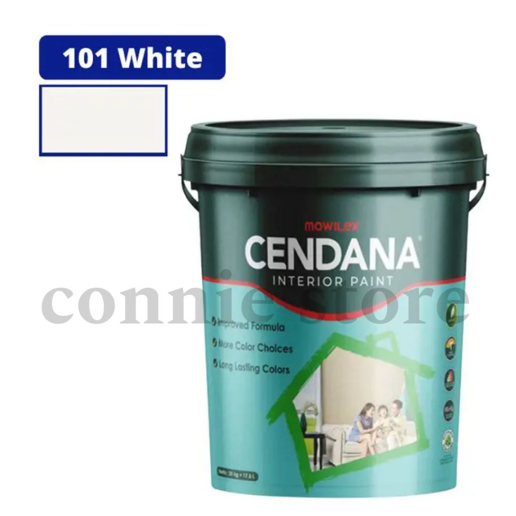 Cendana Mowilex 25kg Putih C-101 White cat tembok rumah interior minimalis cat tembok Cendana
