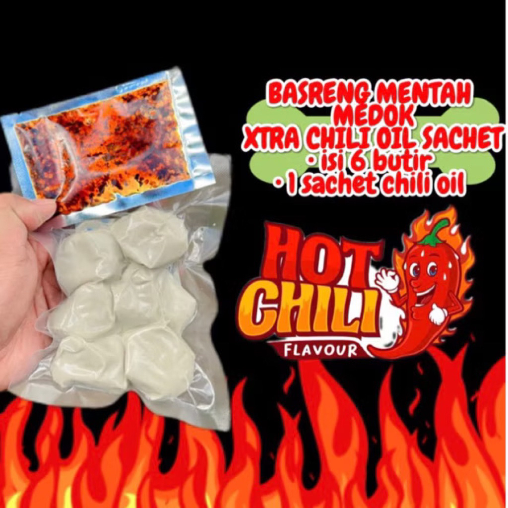 

Basreng mentah Chili Oil Premium ngga amis sedeeep gurih ter enaak simple murah.