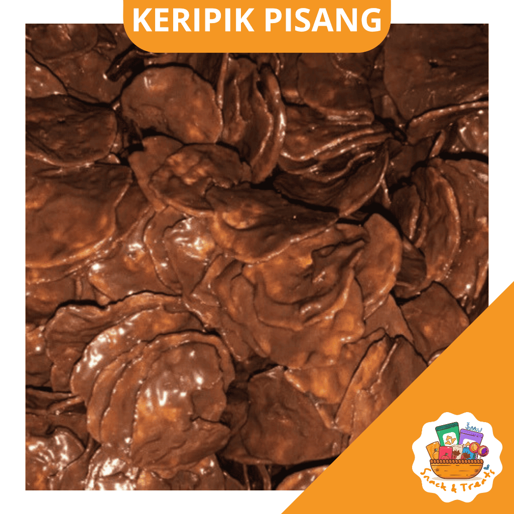 

Keripik Pisang Lumer Cokelat Meleleh Enak 50g