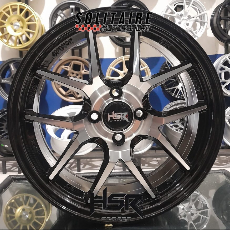 VELG RACING HSR RING 16 UNTUK HONDA BRIO JAZZ CITY FREED VELG HSR R16 FREE ONGKIR