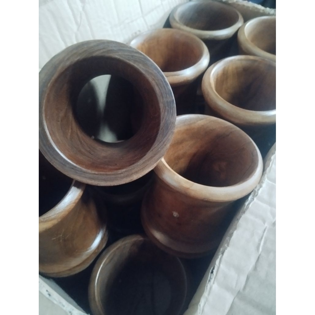 Gelok pancing kayu jati kuat dan nyaman