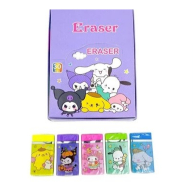 

[PGATK-6 PCS ERASER] JUAL 6 PCS ERASER IMUT LUCU WARNA WARNI