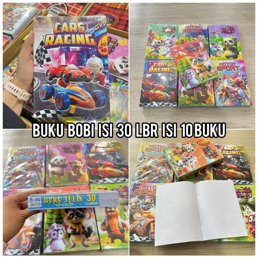 

BUKU BOBI ISI30 CRAFT/KARAKTER