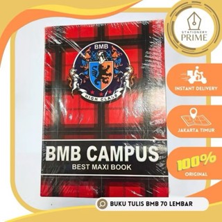 

Buku Tulis BMB / BMC Campus 70 Lembar ( 1 Pack Isi 10 Buku )