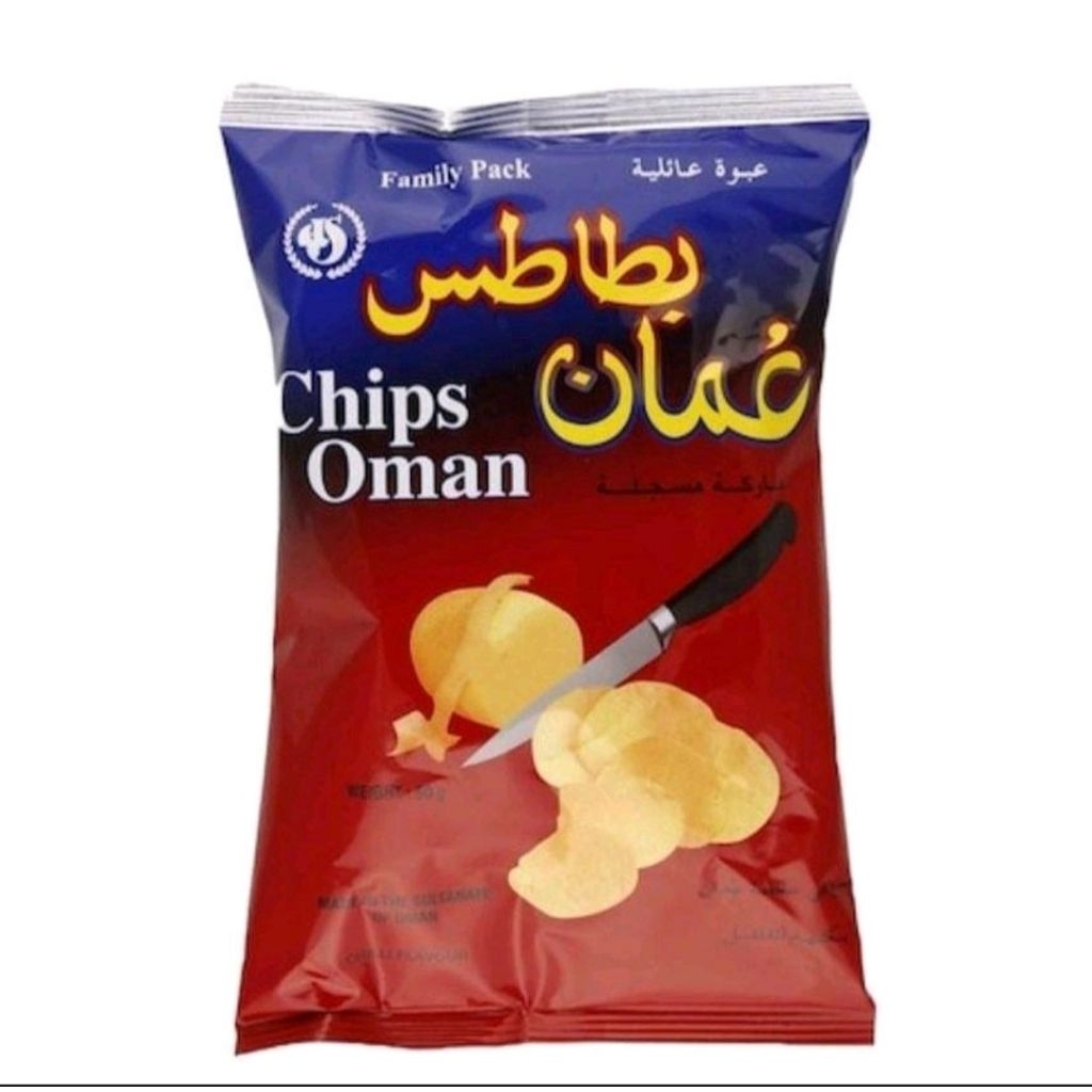 

oman potato chips 50 gr (omani chips)