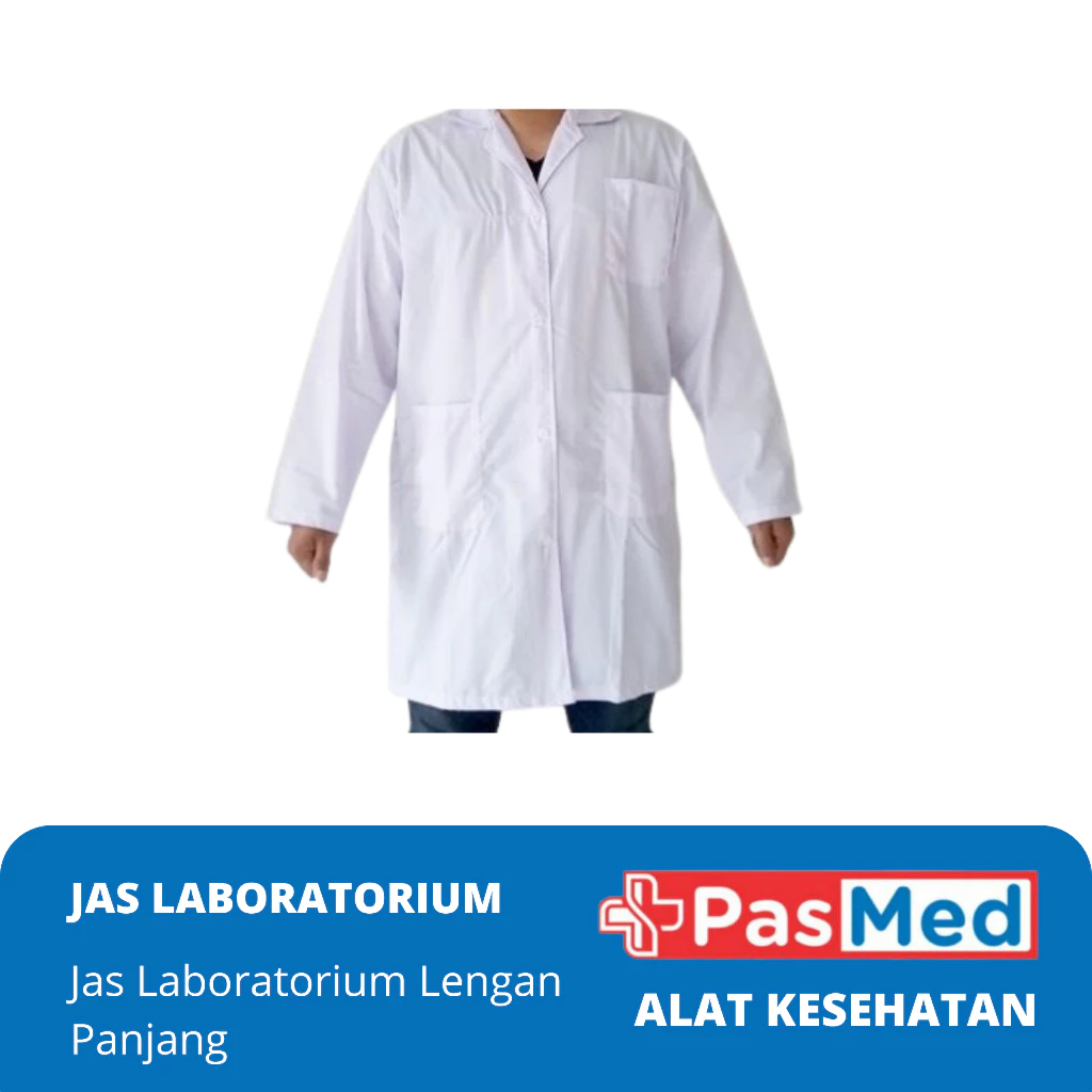 Jas Laboratorium Lengan Panjang