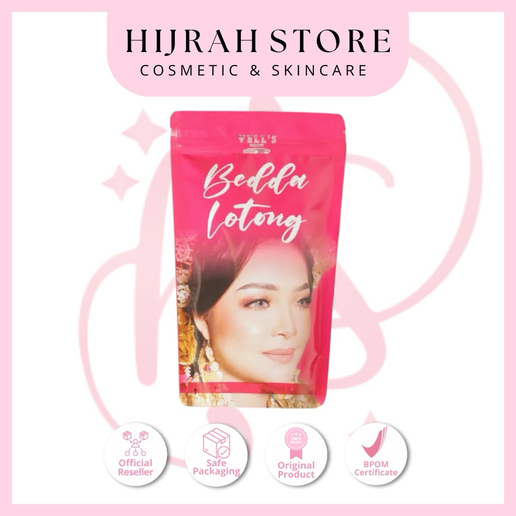 🩷HIJRAH STORE🩷LULUR BEDDA LOTONG VELLS BEAUTY / VELL'S BEAUTY | Lulur bali