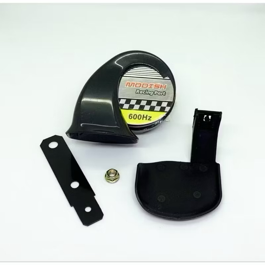 Klakson Keong Single Hitam Klakson Motor Keong Single Cocok Untuk Semua Motor