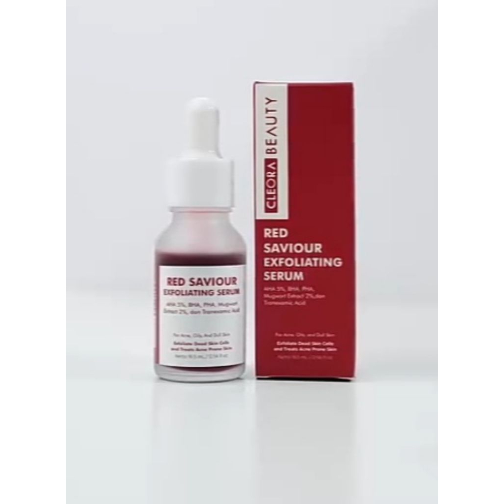 Red Saviour Exfoliating Serum Cleora Beauty