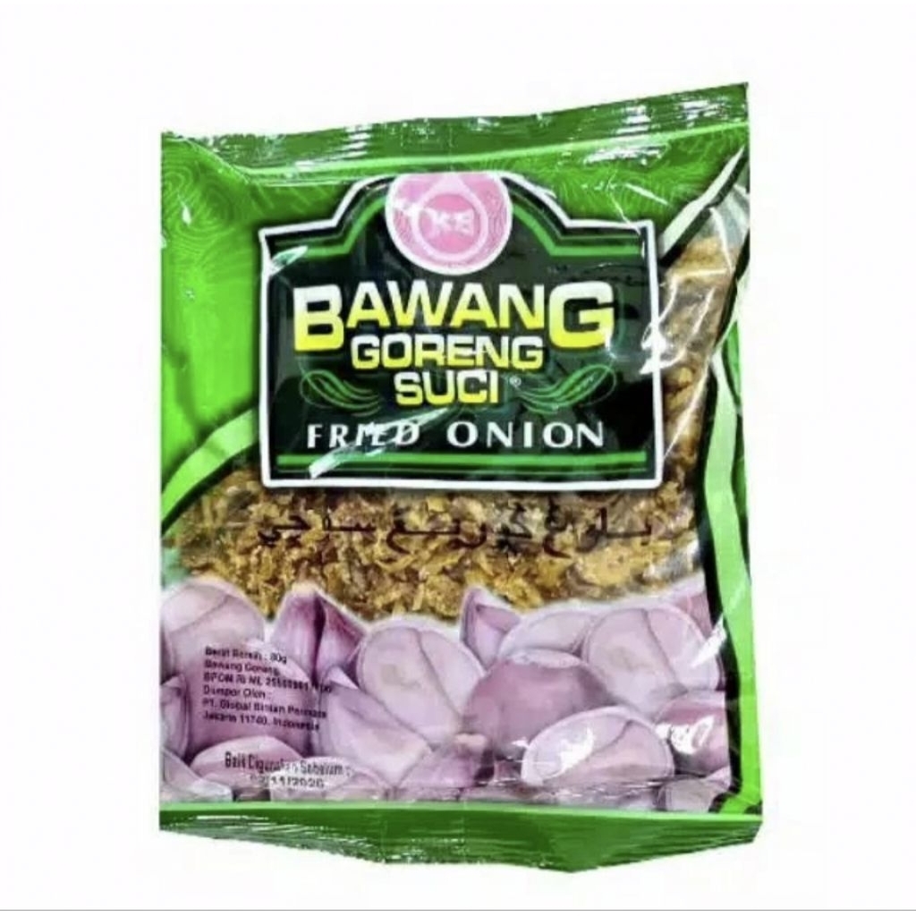 

Bawang Goreng Suci 80 gram