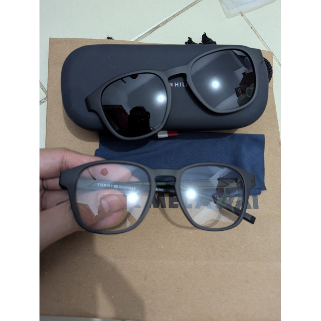 KACAMATA TOMMY HILFIGER HITAM ORIGINAL