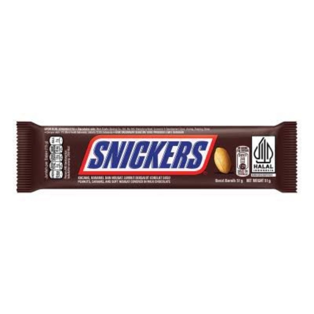 

Snickers Cokelat Batang 51 gram