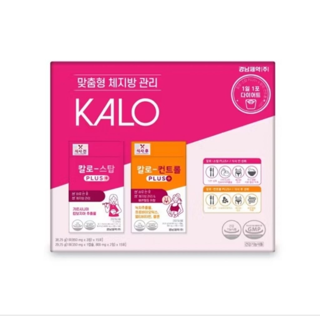 Kyung Nam Pharm KALO STOP PLUS + Obat Diet Korea