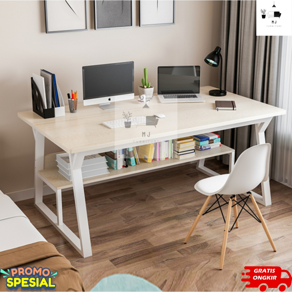 Meja Belajar / Meja komputer / Meja Kerja / Meja Belajar Minimalis Kayu / Meja Belajar Anak