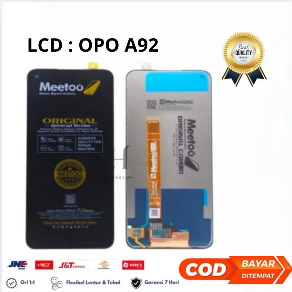 LCD TOUCHSCREEN OPPO A92 FULLSET ORIGINAL / Lcd Original