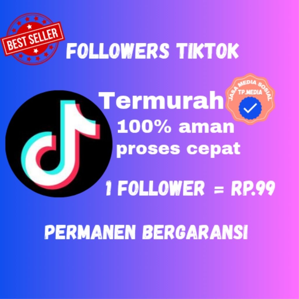 Followers Tiktok Termurah