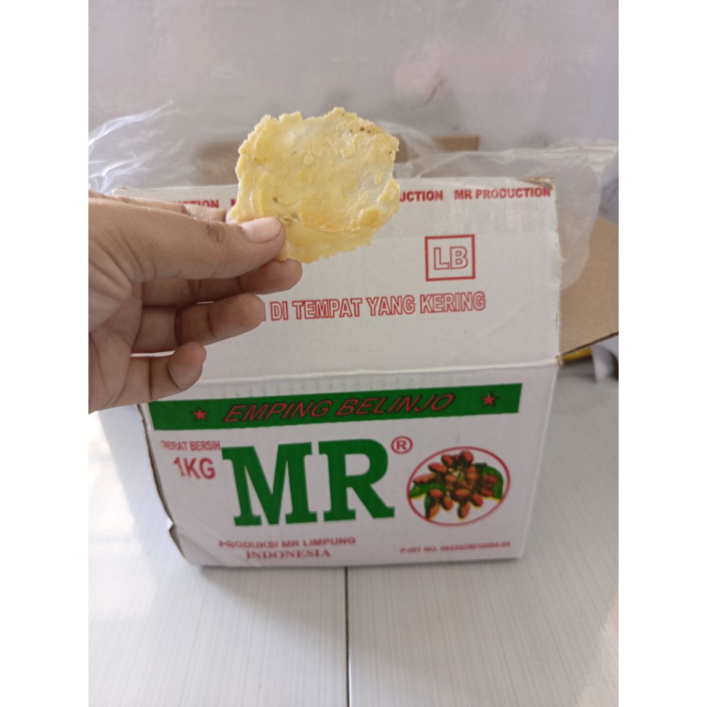 

Emping Belinjo Kemasan Dus 1kg
