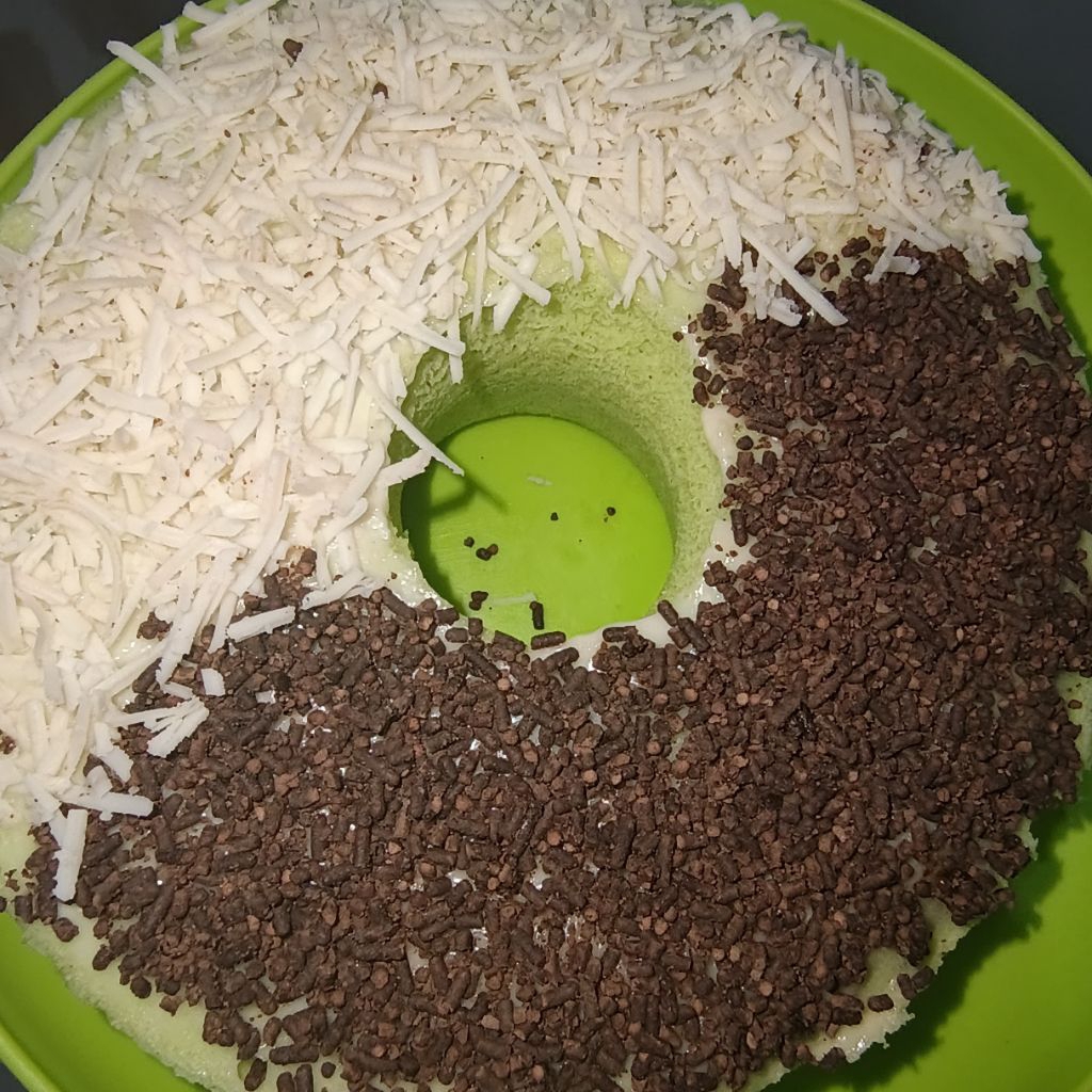 

bolu pandan kukus