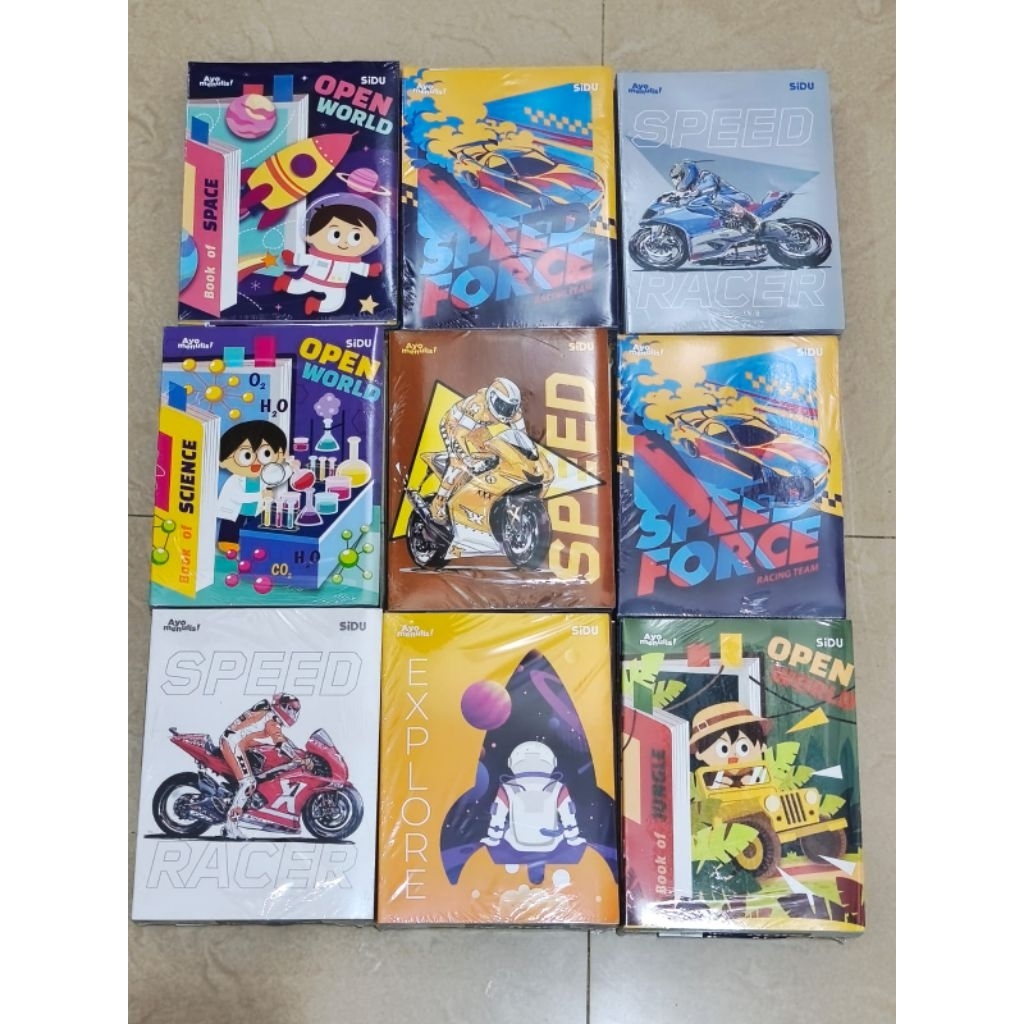 

Buku tulis sidu 38 lembar