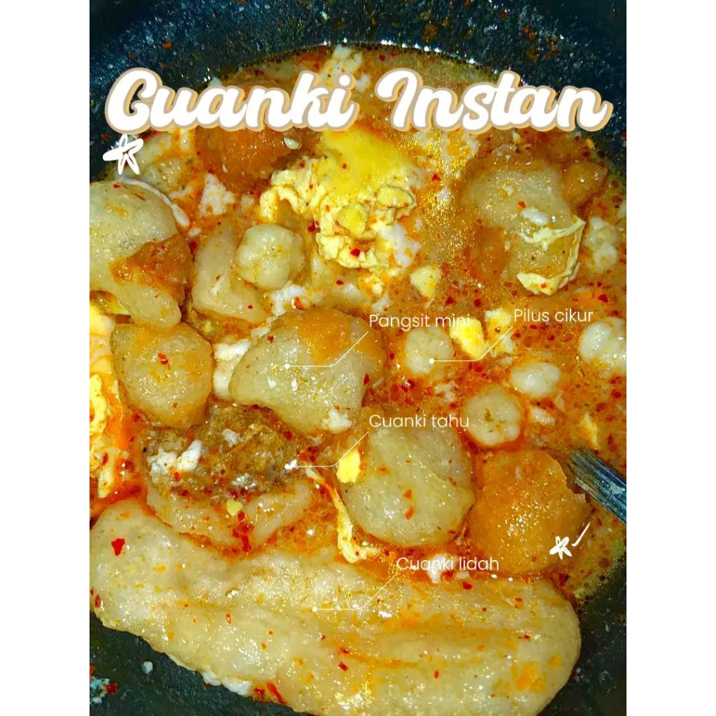 

Cuanki instan paket 10 pcs murah