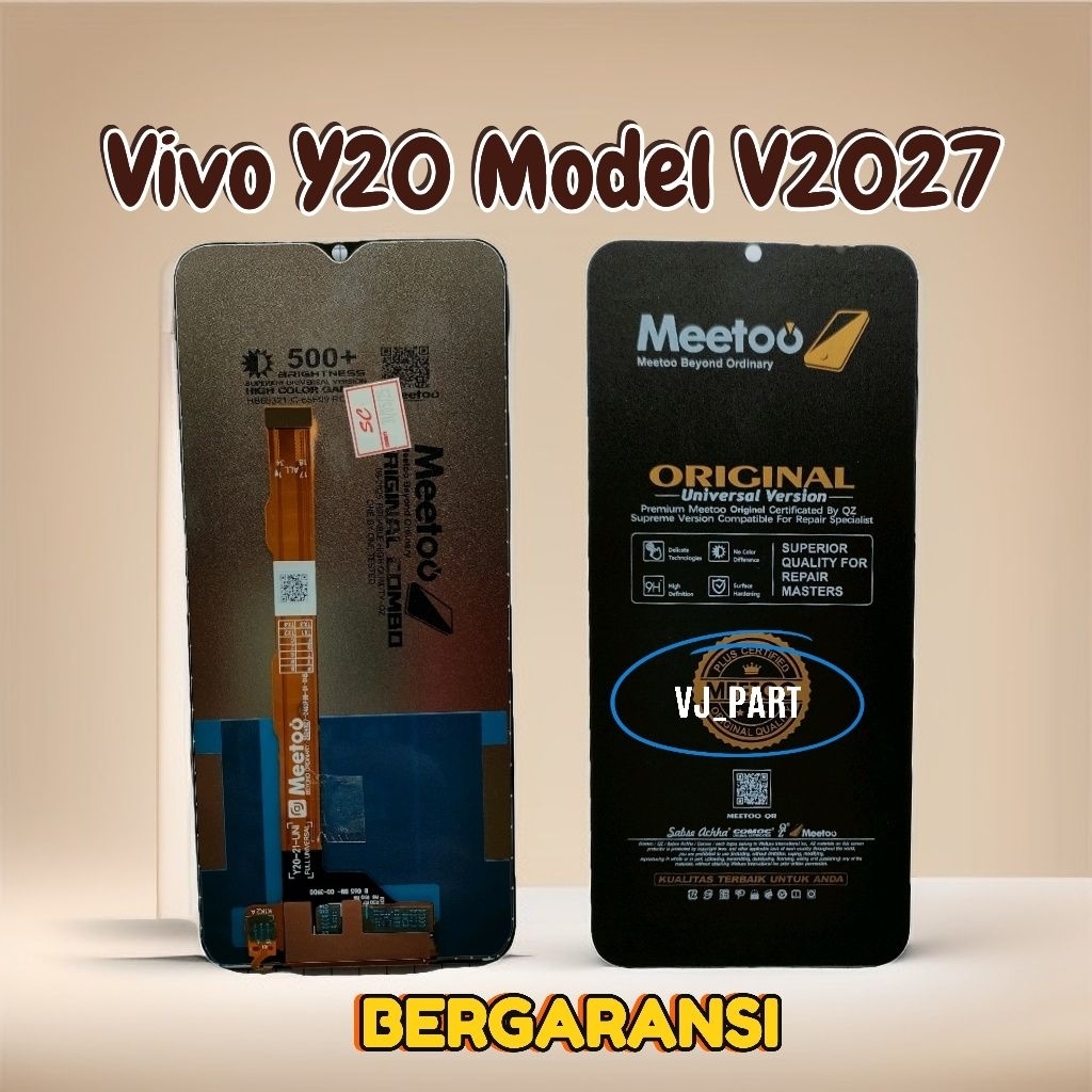 Lcd Touchsreen Ts Fulset Vivo Y20 Model V2027