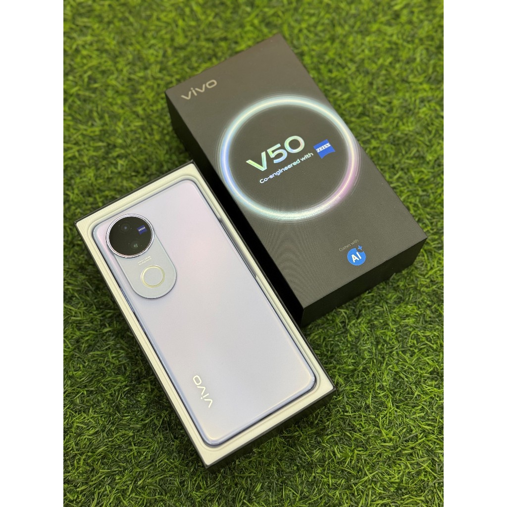 VIVO V50 5G 12/256GB SECOND LENGKAP MULUS NOMINUS RESMI INDONESIA