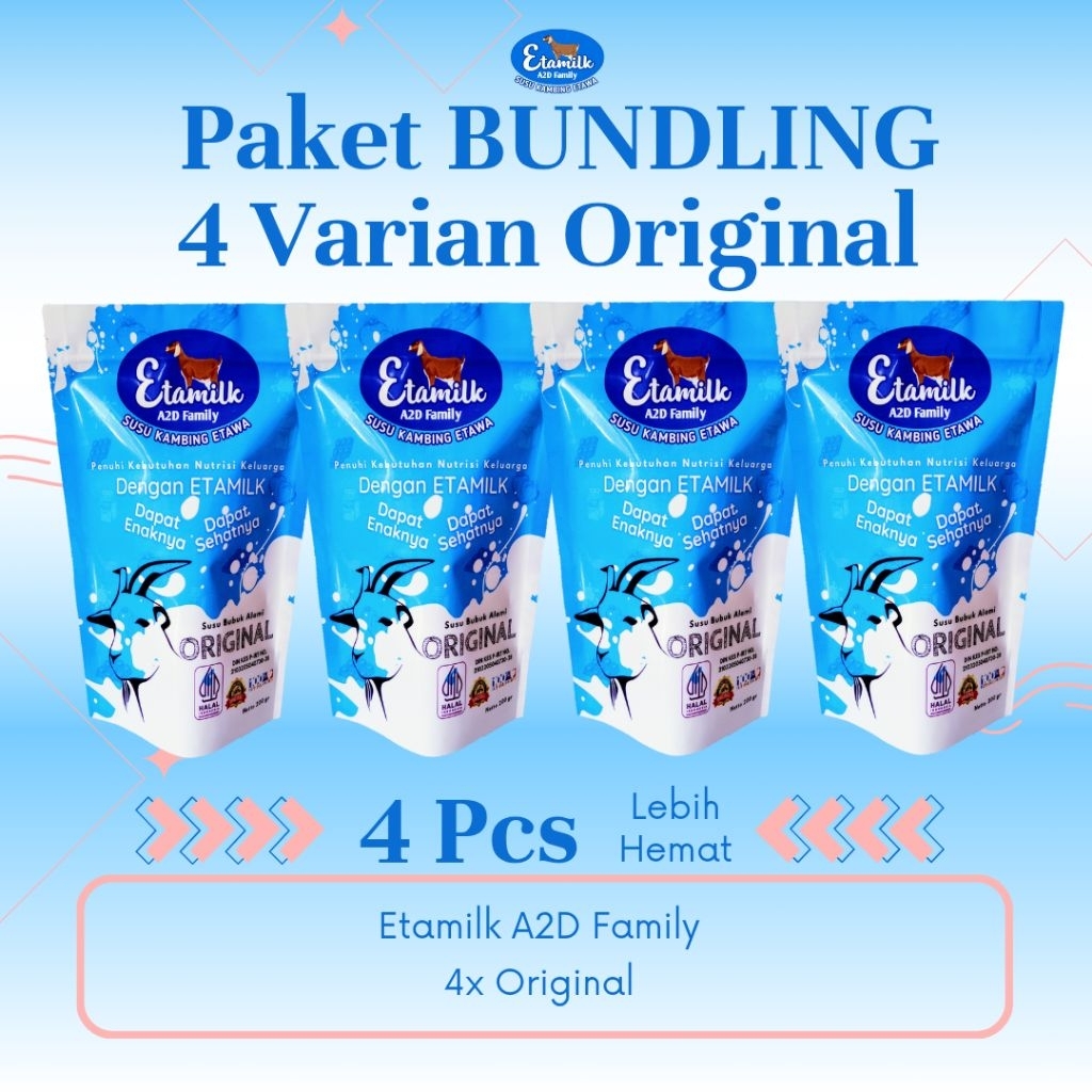 

Etamilk A2D Family Varian Original Bundling 4pcs