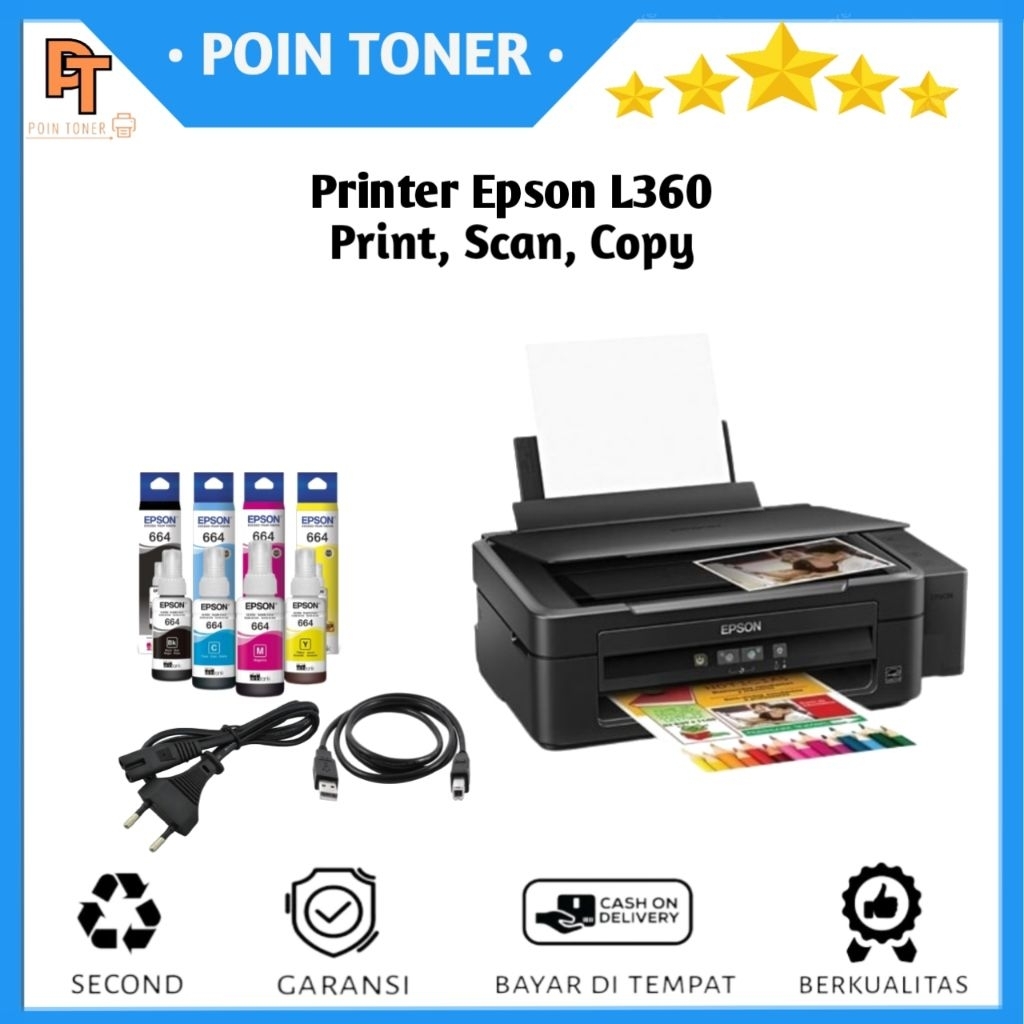 Printer Epson L360 Second Berkualitas